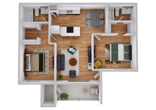 Unit 5242 3226 floor plan